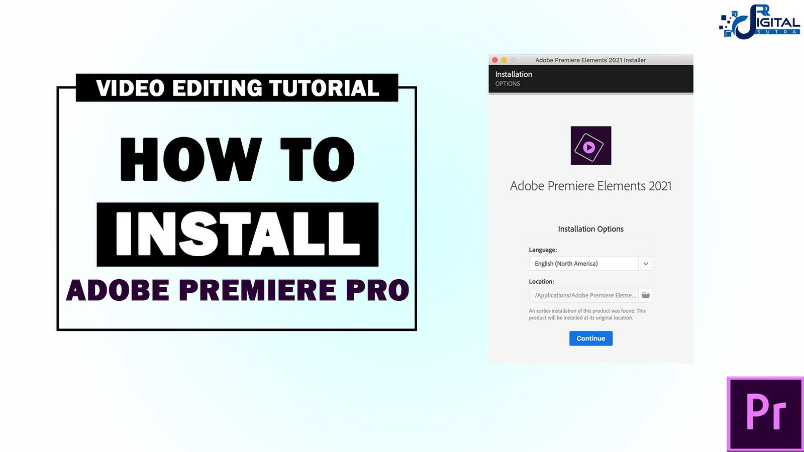 instaling Adobe Premiere Pro 2024