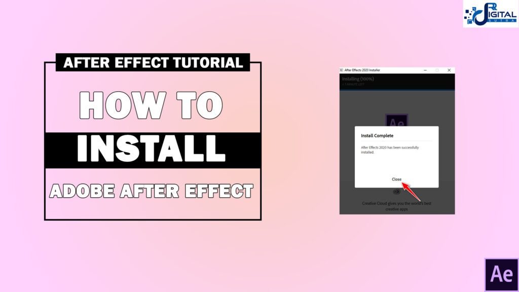HOW TO INSTALL ADOBE AFTER EFFECTS