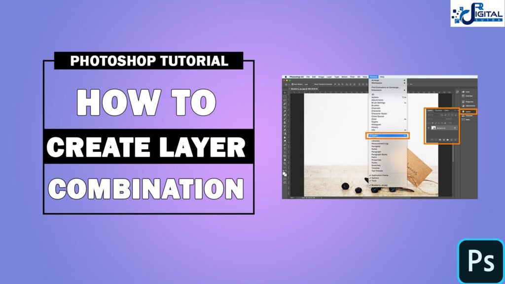 HOW TO CREATE LAYER COMBO IN PHOTOSHOP