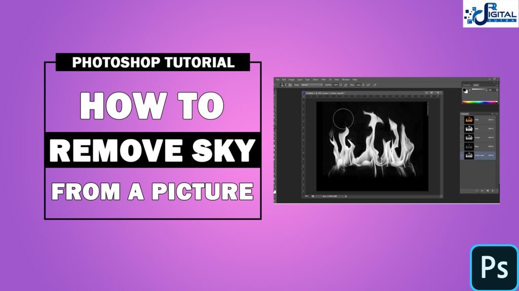 HOW TO REMOVE SKY IN PHOTOSHOP