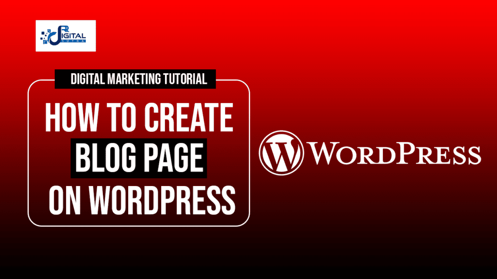 How to Create Blog Page on WordPress
