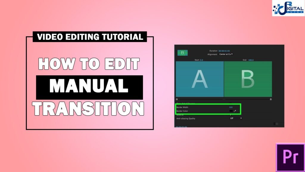 HOW TO EDIT MANUAL TRANSITION?