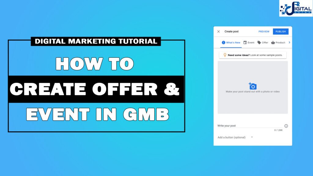HOW TO CREATE OFFER AND EVENT IN GOOGLE MY BUSINESS PAGE